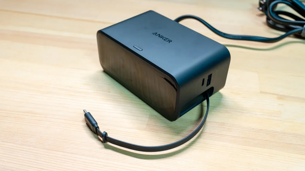 デスク環境が変わる】Anker Nano Charging Station (7-in-1, 100W, 巻