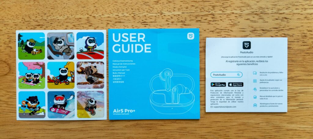 SOUNDPEATS Air5 Pro+付属品②