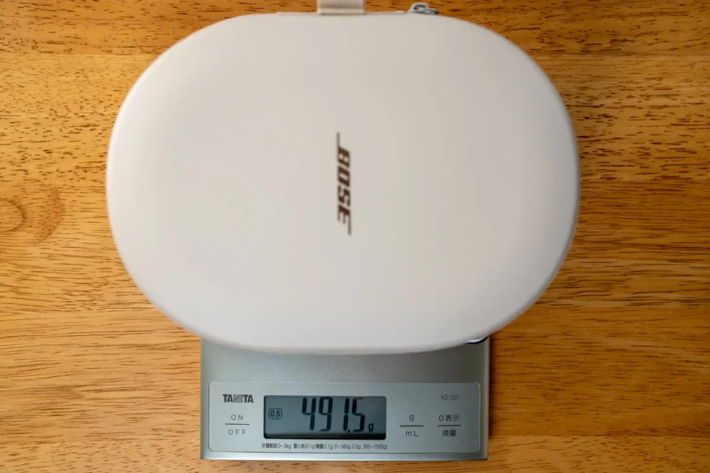 Bose QuietComfort Ultra Headphones (第2世代)の重さ