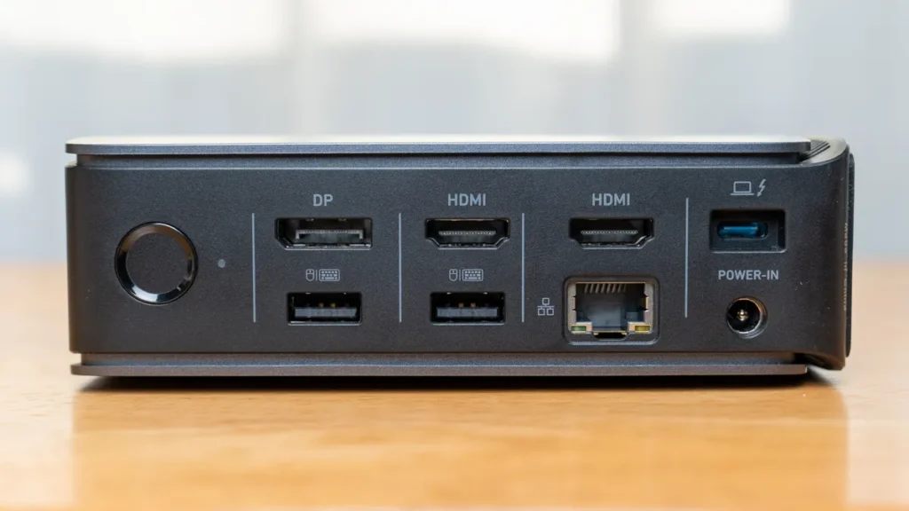 Anker Nano ドッキングステーション 後面