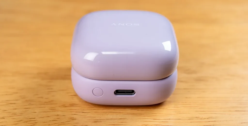 SONY LinkBuds Clip ケース後面