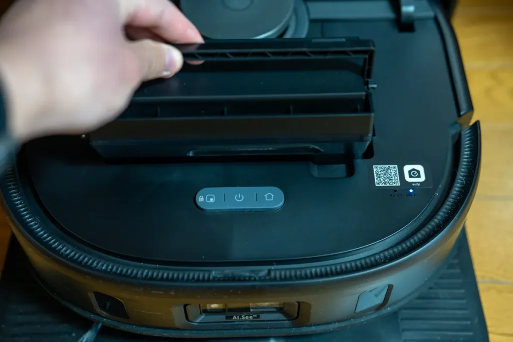 ダスト容器清掃方法