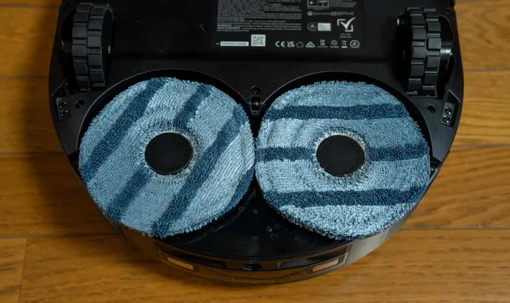 Eufy X10 Pro Omni使用1週間経過後のモップ