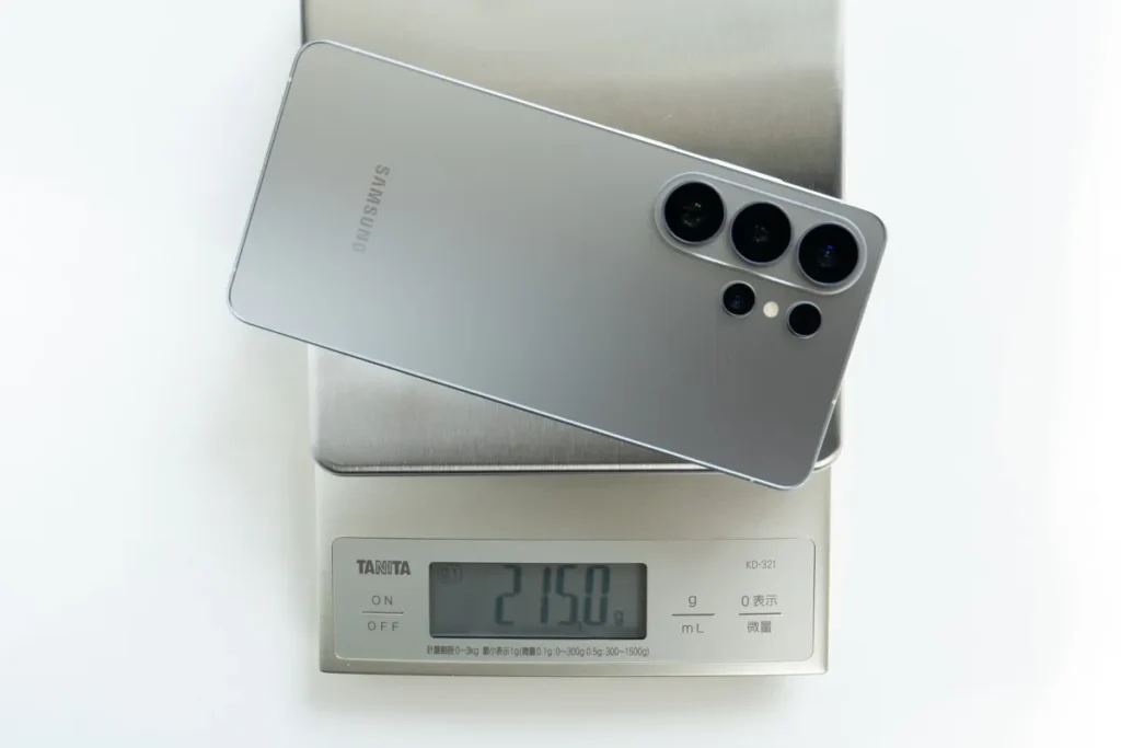 Galaxy S26 Ultra 重さ