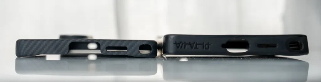 PITAKA Case 厚み 比較