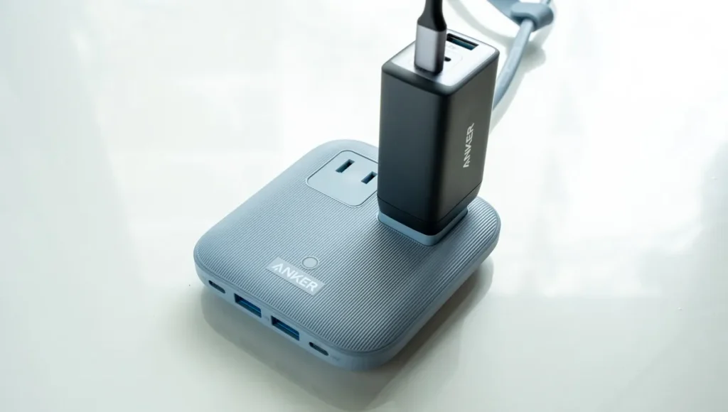 Anker Nano Charging Station  (6-in-1, 67W) の使い方