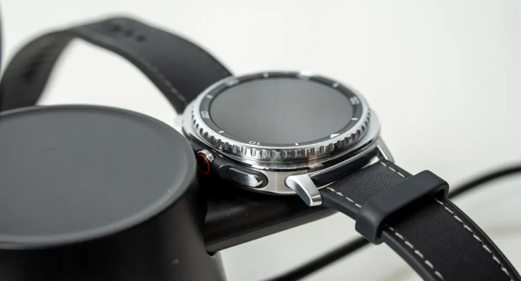 Belkin Modular Charging Dock with Qi2 25Wのスマートウォッチ充電スペース