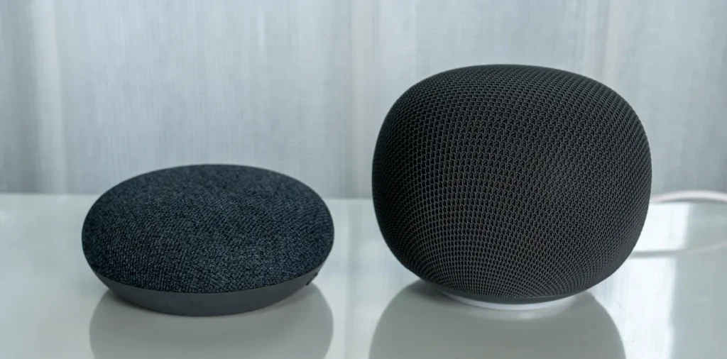 Google Home スピーカーとGoogle Nest Mini 第2世代