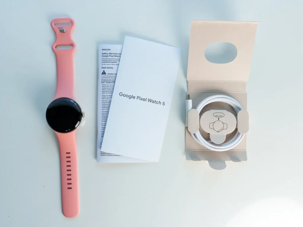 Pixel Watch 5の付属品