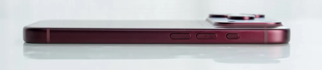 iPhone18 Proの左側面