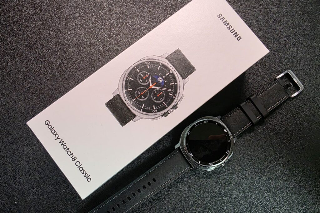 Galaxy Watch8 Classic箱と本体