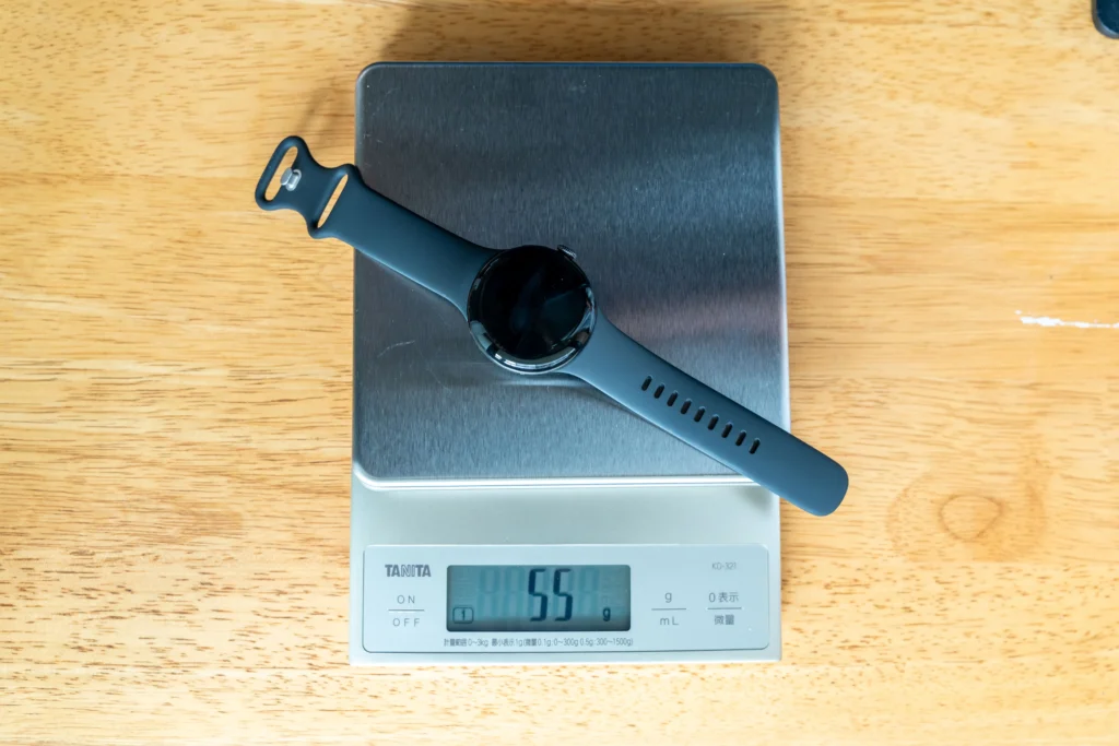 Google Pixel Watch 4の重さ