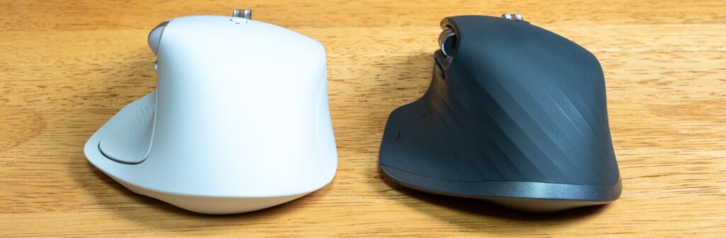 MX Master 4の後ろ面比較画像